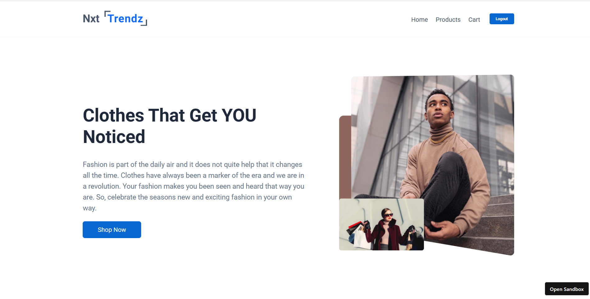 E-Commerce Platform screenshot